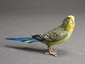 COLD PAINTED BRONZE PARAKEET,