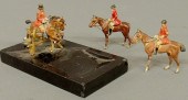 Cold painted Vienna bronze fox