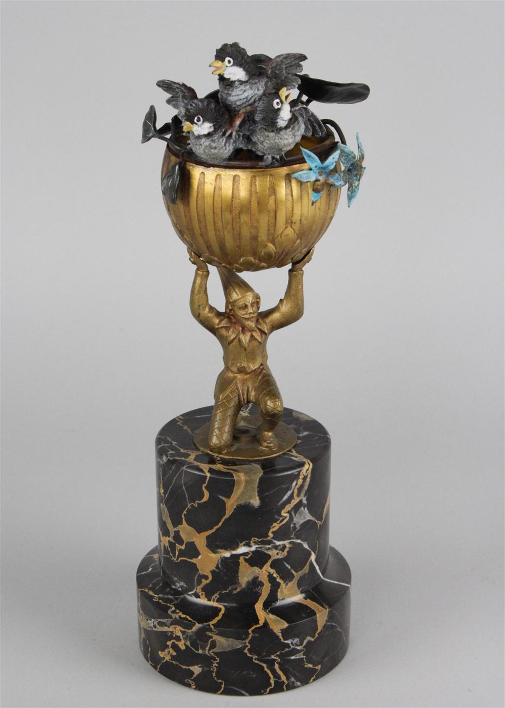 COLD PAINTED VIENNESE BRONZE FIGURE