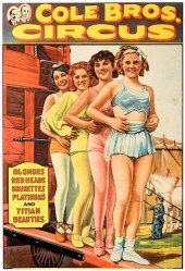 COLE BROTHERS CIRCUS. BLONDS,