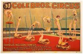 COLE BROTHERS CIRCUS. FAMOUS N