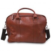 COLE HAAN LEATHER MESSENGER BA
