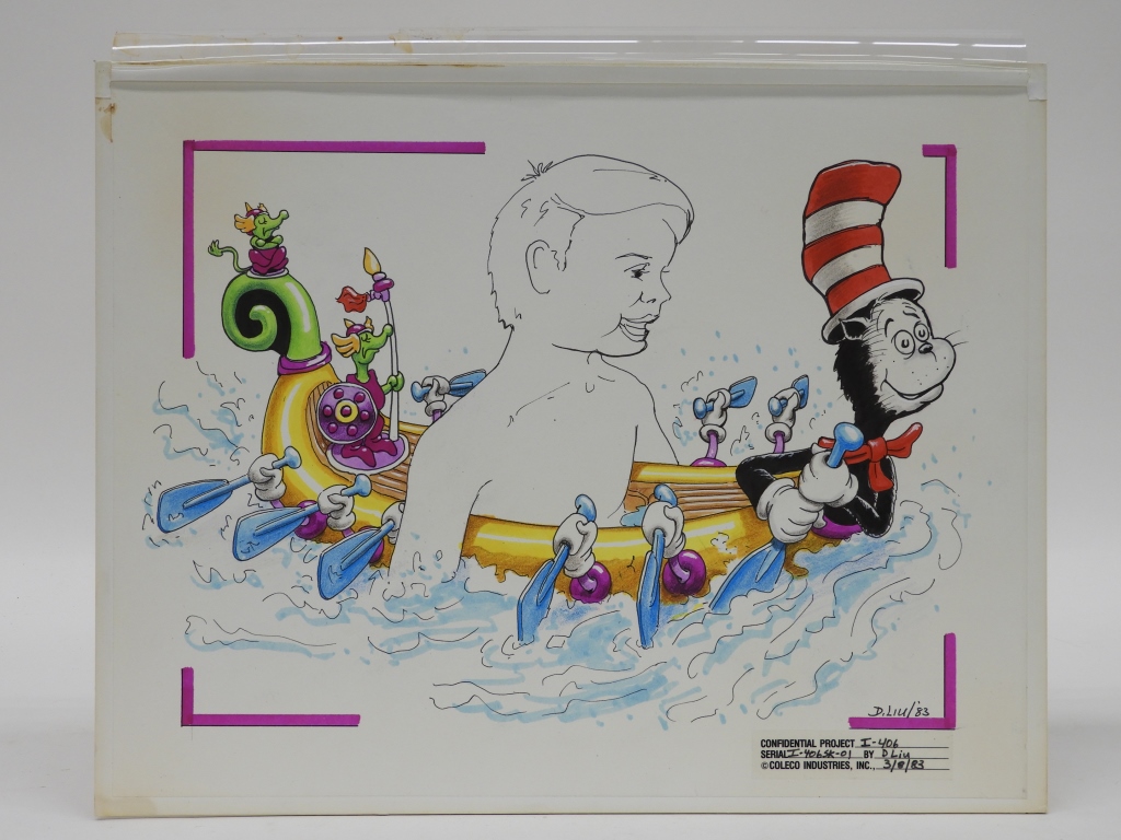 COLECO DR. SEUSS CAT IN THE HAT TOY