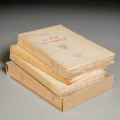 COLETTE, (4) FRENCH VOLUMES W/