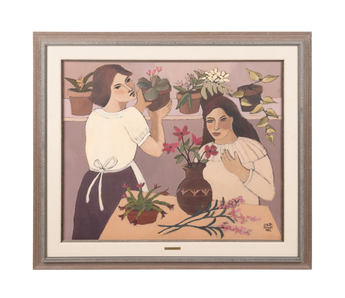 COLETTE BOIVIN 'AT THE FLORIST'