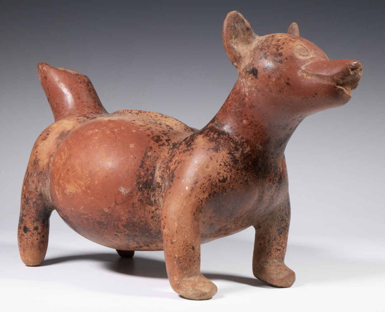 COLIMA MEXICO POTTERY DOG FIGURE