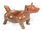 COLIMA POTTERY DOG VESSELPre-C