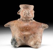 COLIMA POTTERY FEMALE FIGURAL