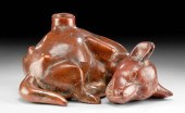 COLIMA REDWARE EMACIATED DOG V