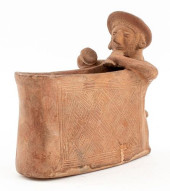 COLIMA REDWARE POTTERY VESSEL