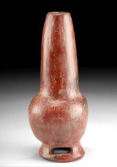 COLIMA REDWARE VESSEL (FOR HAL
