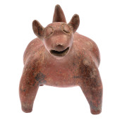 COLIMA STYLE POTTERY REDWARE D