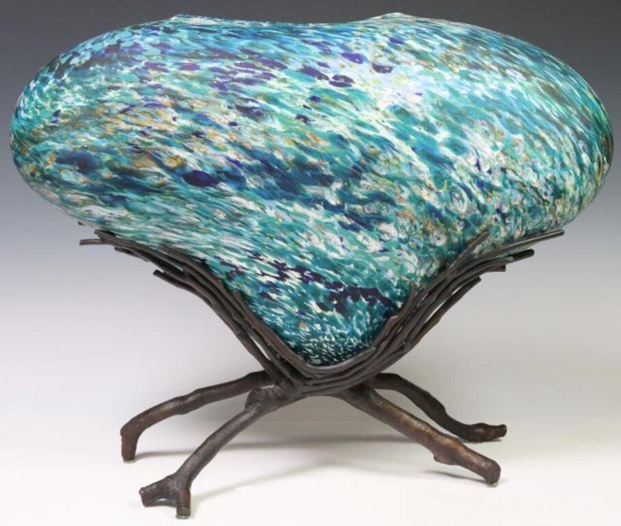 COLIN HEANEY (B.1948) ART GLASS