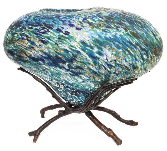 COLIN HEANEY (B.1948) ART GLASS