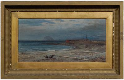 Colin Hunter painting (Scottish,