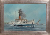 COLIN VERITY, NAUTICAL OIL ON