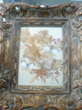 COLLAGE OF DRIED FOLIAGE BY MI