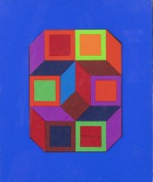 COLLAGE, VICTOR VASARELY Victo