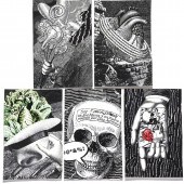 COLLAGES, DAVID GILHOOLY (lot