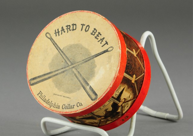 COLLAR BOX IN DRUM SHAPE