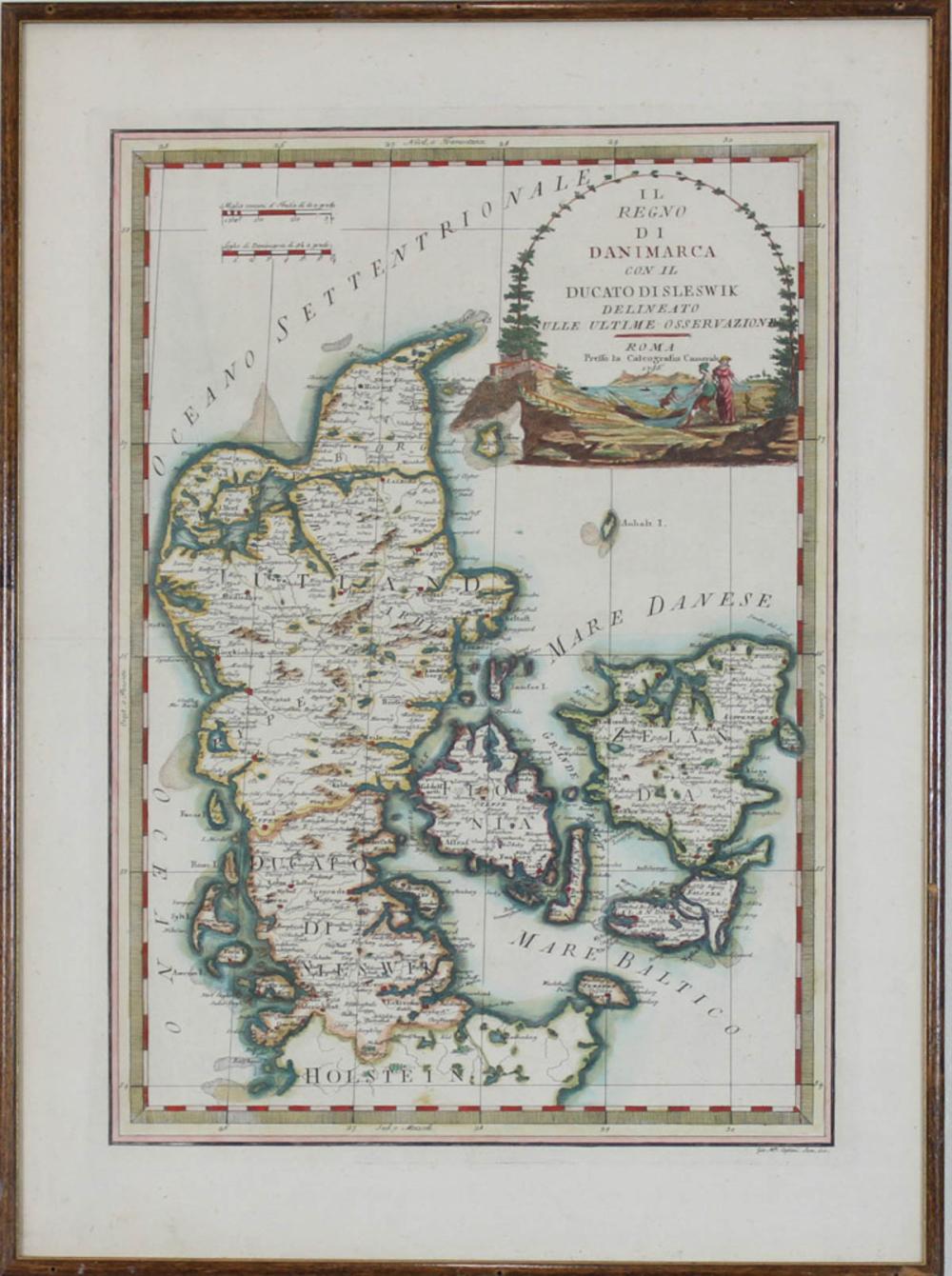 COLLECTIBLE MAP: "IL REGNO DI