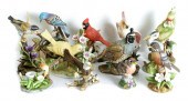 COLLECTION, 12 PORCELAIN ORNIT