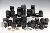 COLLECTION (20) CAMERA LENSES