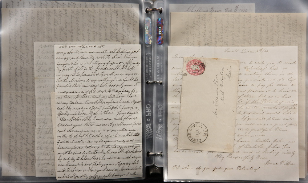 COLLECTION (29) CIVIL WAR LETTERS -