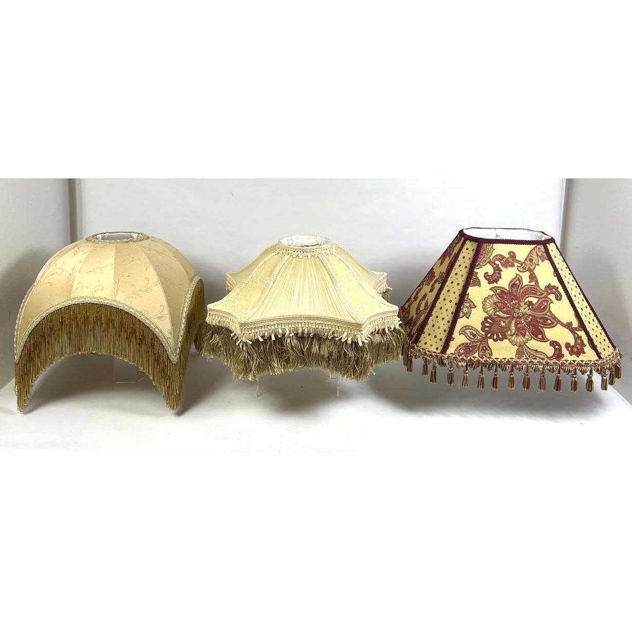 Collection 3 Vintage Fabric Lamp
