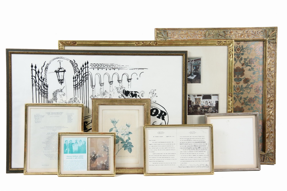 COLLECTION (34) FINE ART FRAMES -