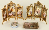 COLLECTION 4 ENAMELED ITEMS DR