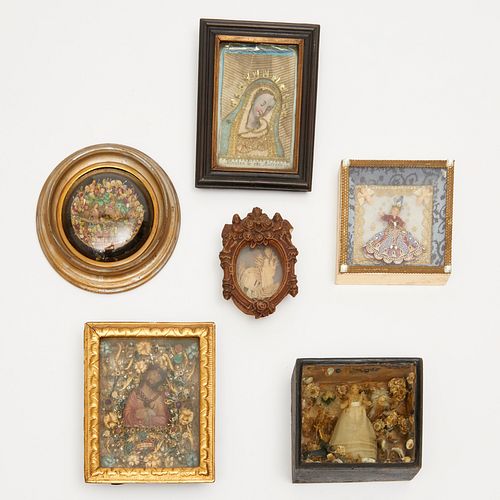 COLLECTION (6) FRAMED DEVOTIONALS