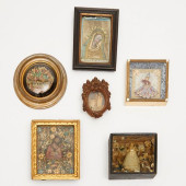 COLLECTION (6) FRAMED DEVOTION