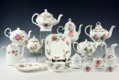 COLLECTION (9) TEA/COFFEE POTS