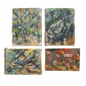 COLLECTION ABSTRACT PAINTINGS,