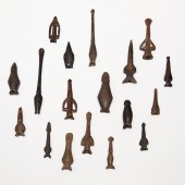COLLECTION AFRICAN CARVED WOOD