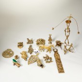 COLLECTION ANTIQUE METALWARE N