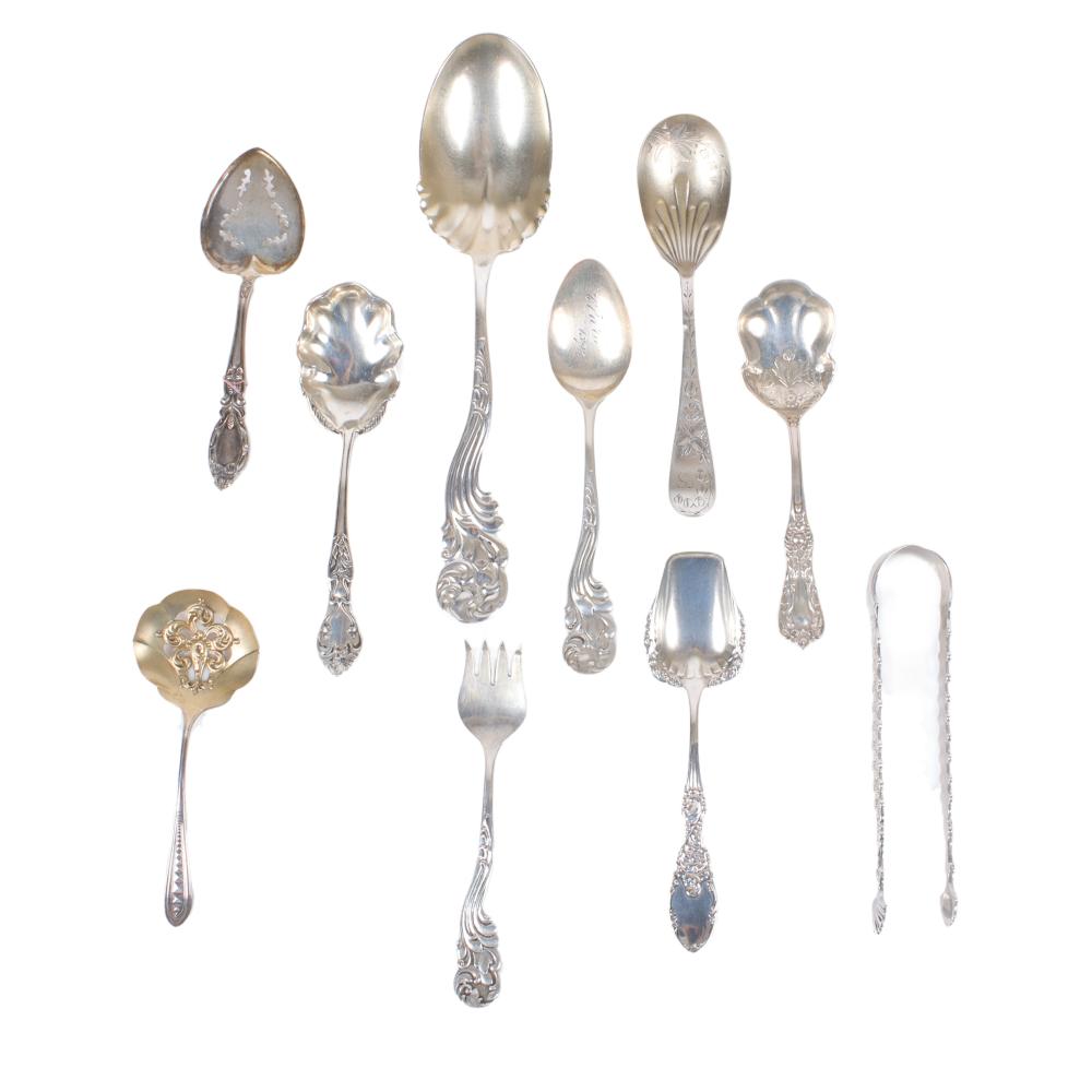 COLLECTION ANTIQUE STERLING