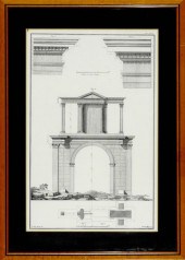 Collection architectural print