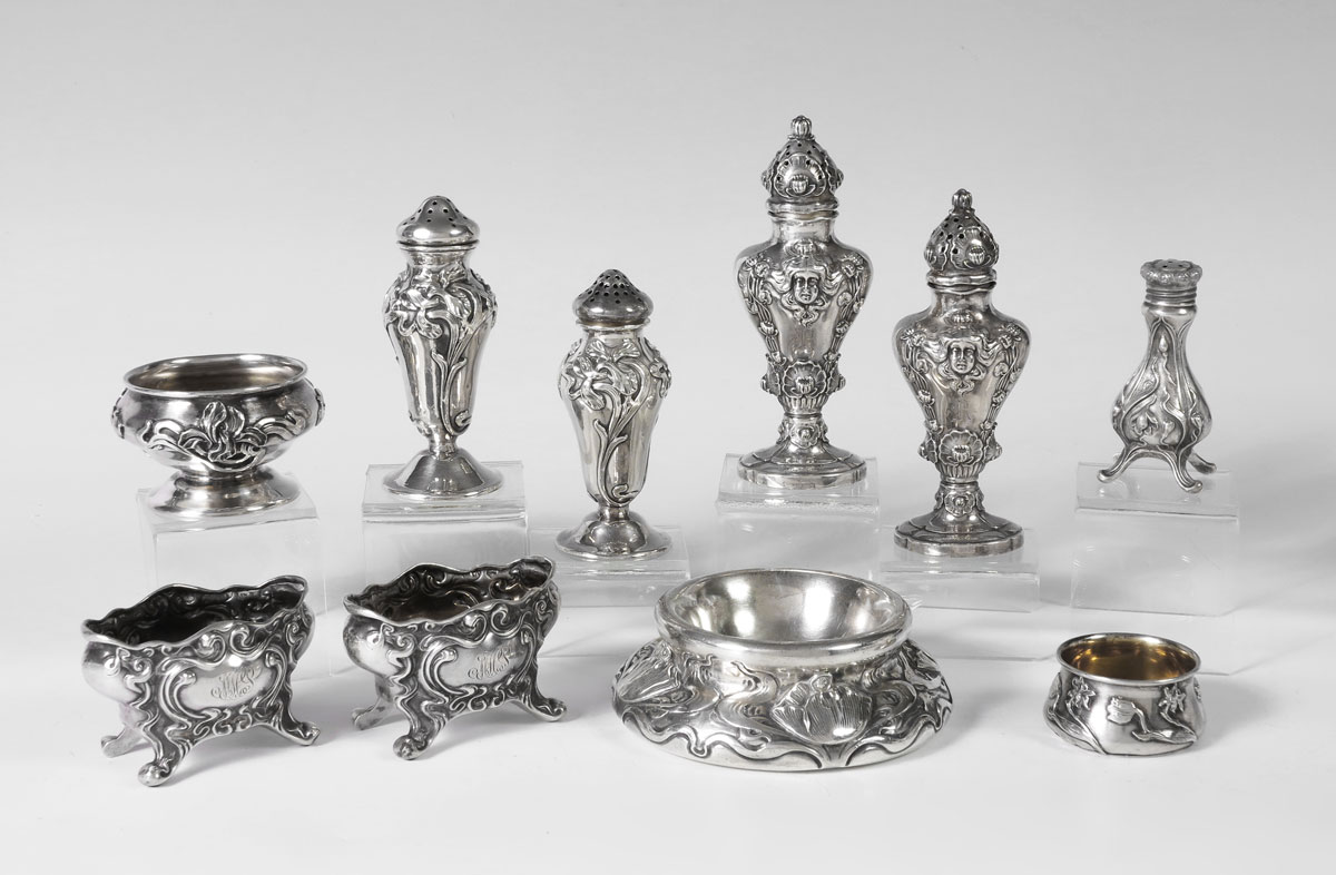 COLLECTION ART NOUVEAU STERLING