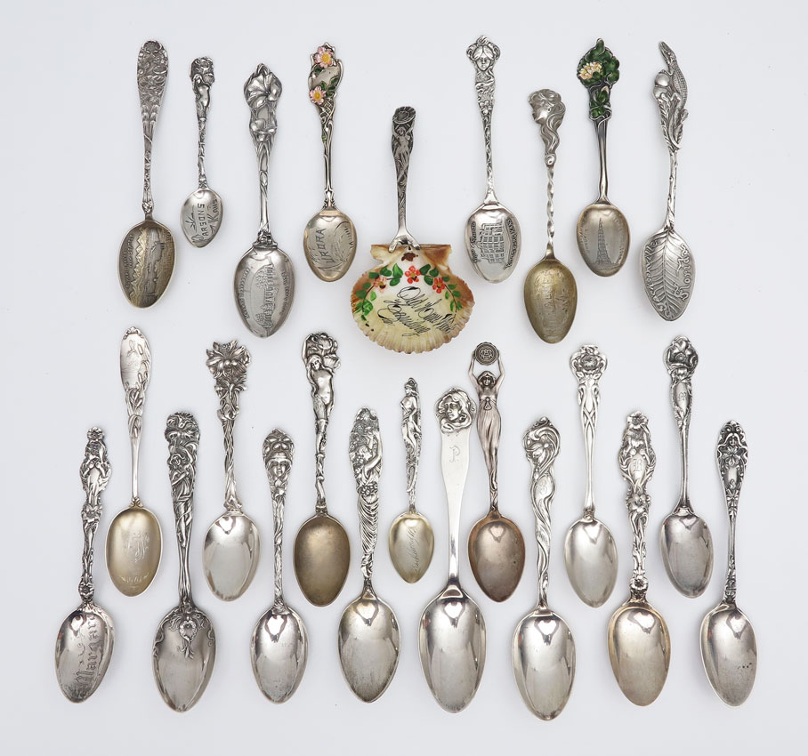 COLLECTION ART NOUVEAU STERLING