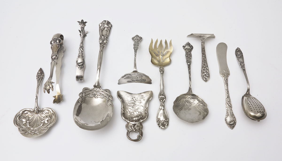 COLLECTION ART NOUVEAU STERLING