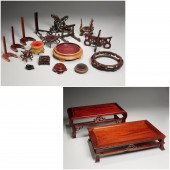 COLLECTION ASIAN-STYLE CARVED