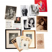 COLLECTION AUTOGRAPHS, STAGE &