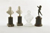 Collection busts and sculpture
