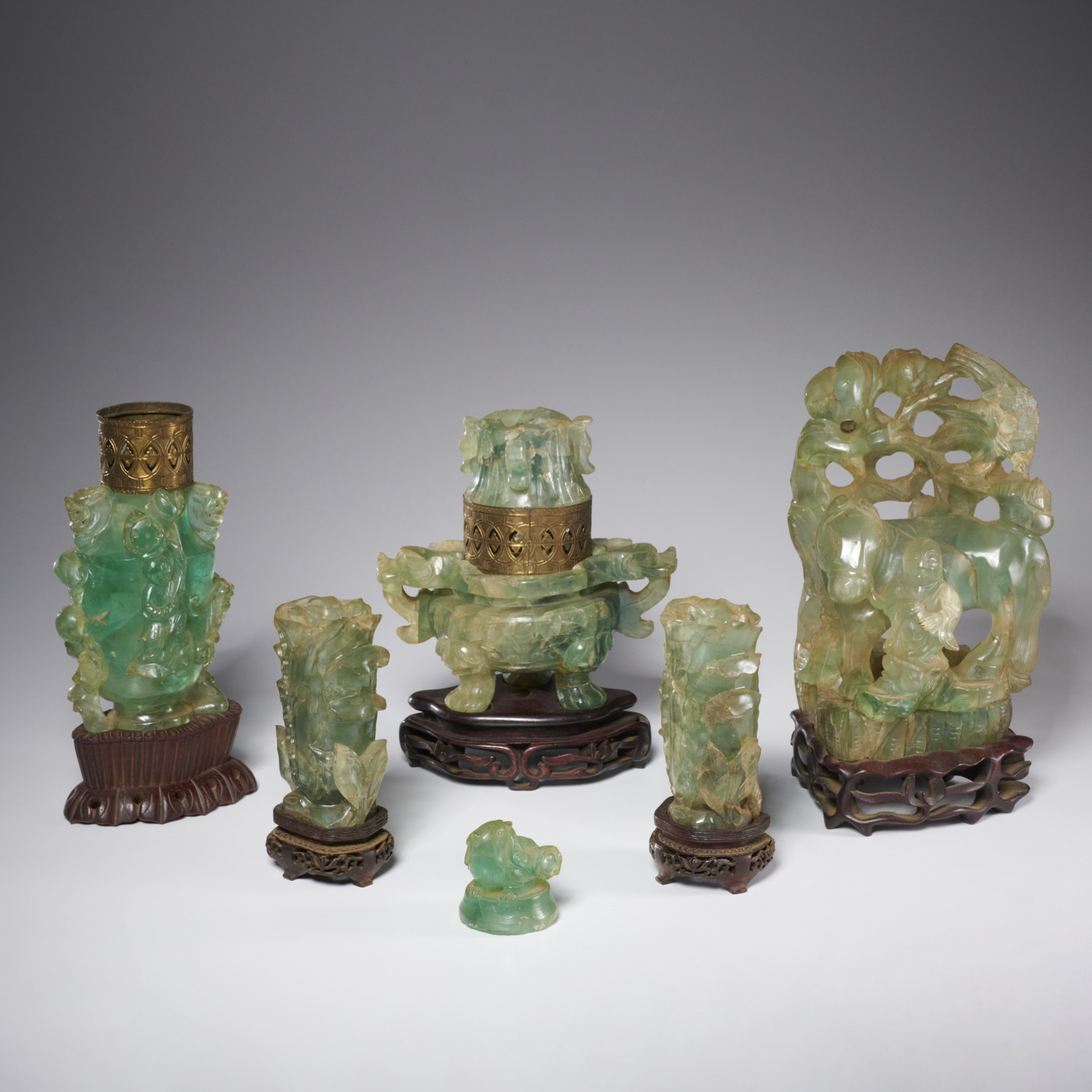 COLLECTION CHINESE GREEN QUARTZ