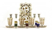 Collection enameled glass stem