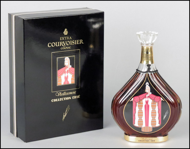 COLLECTION ERTE COURVOISIER COGNAC.