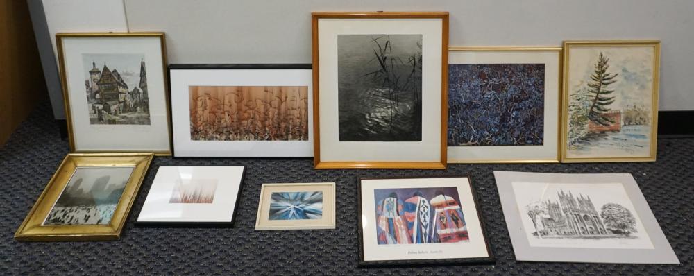 COLLECTION OF 10 ASSORTED WORKS