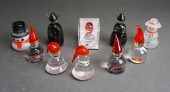 COLLECTION OF 10 HADELAND GLAS